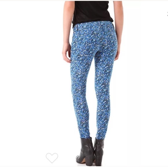 Rag & Bone Corduroy Astor Print Jeans 30 - Picture 2 of 8